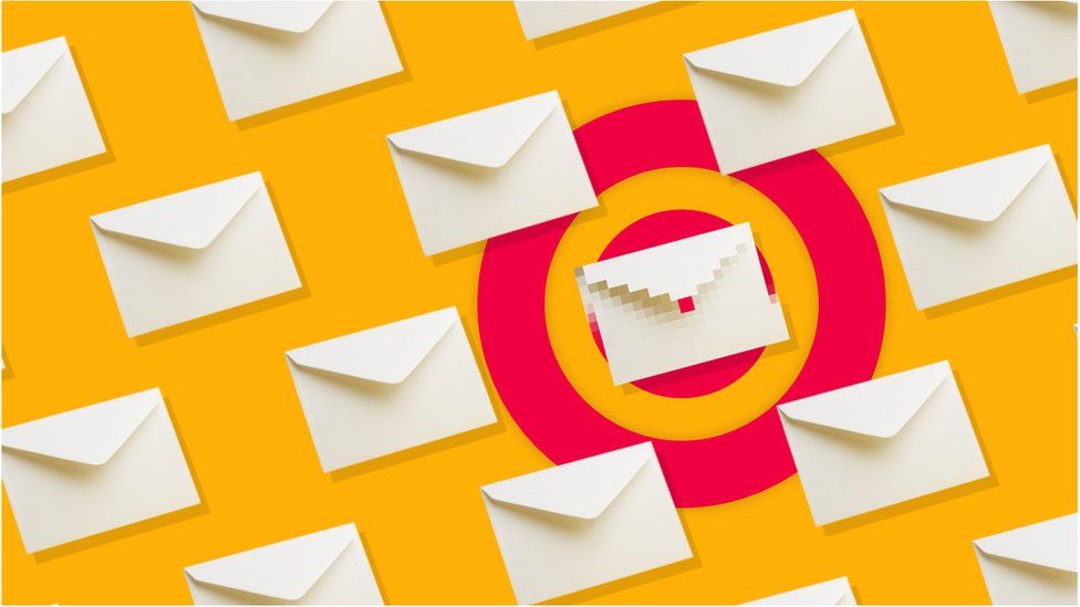 Email icons targetted