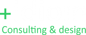 green/white idiom logo
